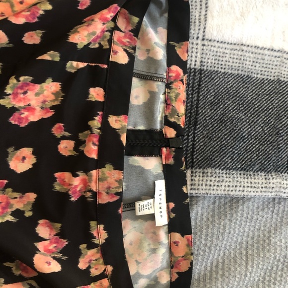 Topshop flower print skirt - Picture 5 of 6